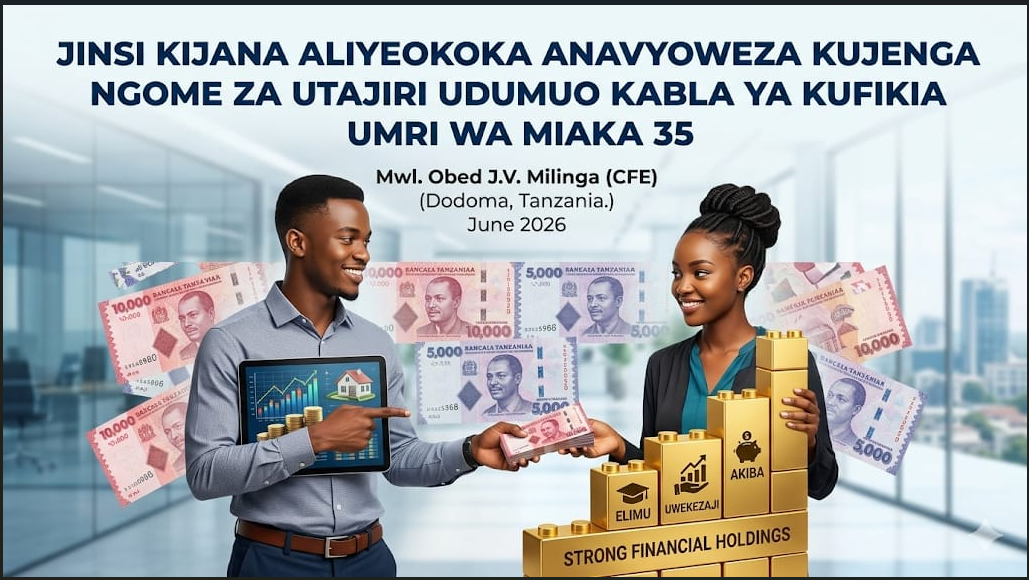 JINSI YA KUJENGA NGOME ZA UTAJIRI UDUMUO KABLA YA KUFIKIA UMRI WA MIAKA 35